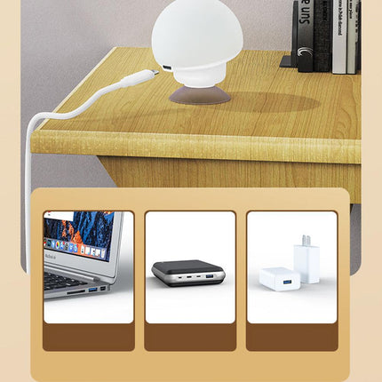 Luz de noche seta 7 colores