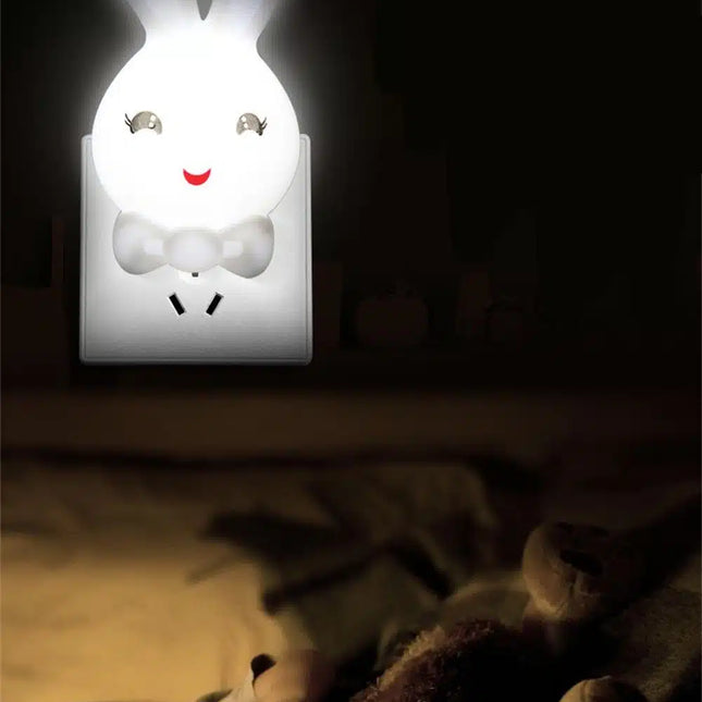 Luz de noche para enchufe conejo
