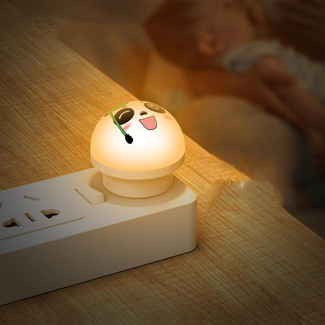 Luz quitamiedos de enchufe diseño panda
