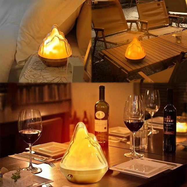 Lámpara de montaña LED 16 colores