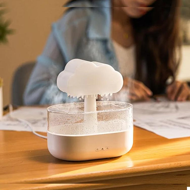 Lámpara nube LED con humidificador relajante