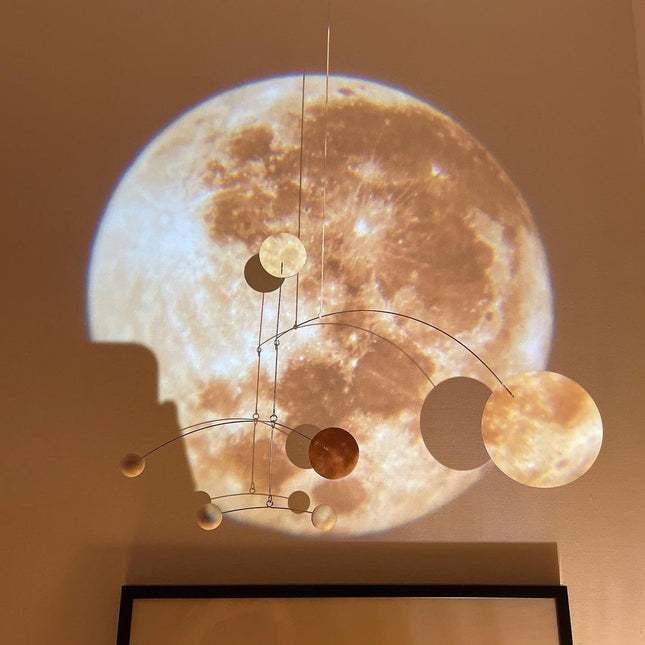 Proyector de luz LED efecto luna
