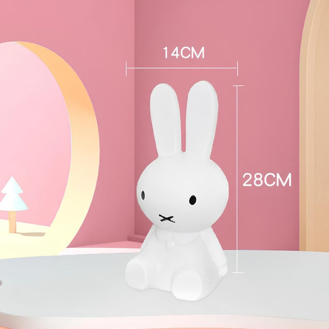 Luz quitamiedos conejo con temporizador