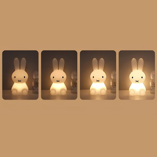 Luz quitamiedos conejo con temporizador