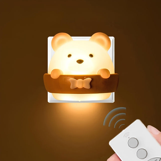 Luz quitamiedos osito recargable regulable