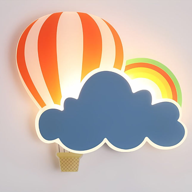 Lámpara de pared globo y nube