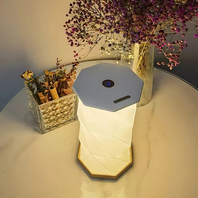 Lámpara LED plegable diseño de origami