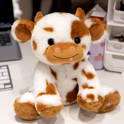 Peluche de vaca con luces LED