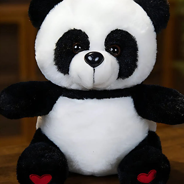 Peluche panda luminoso con luz quitamiedos