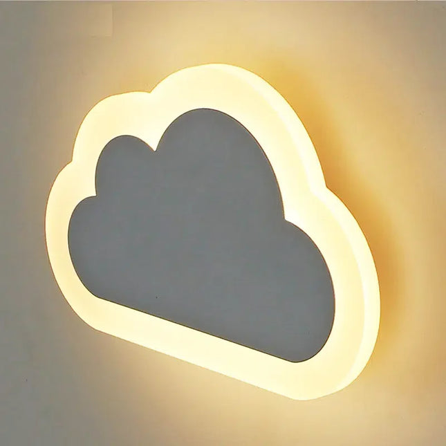Aplique de pared LED diseño nube