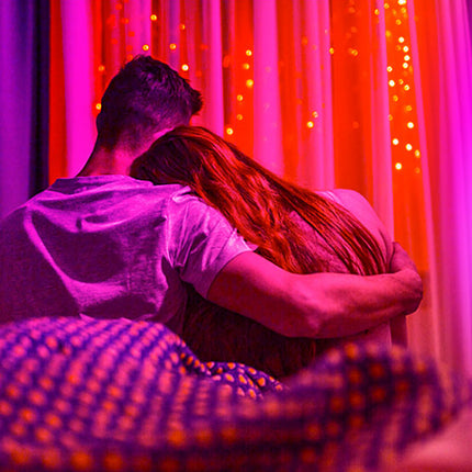 Lámpara de pie LED arcoíris