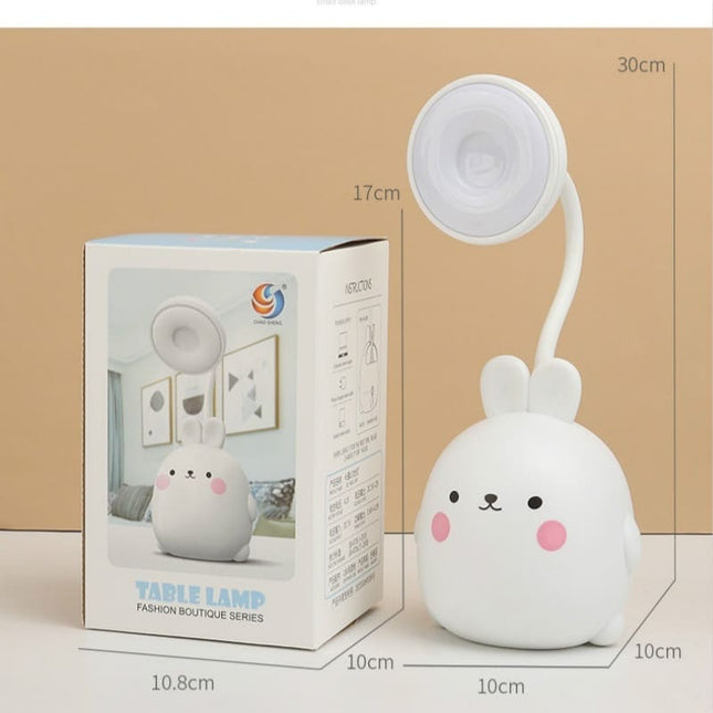Lámpara de escritorio LED conejito infantil