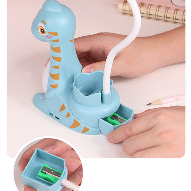 Lámpara de escritorio infantil dinosaurio LED