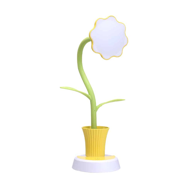 Lámpara de mesa flor recargable USB