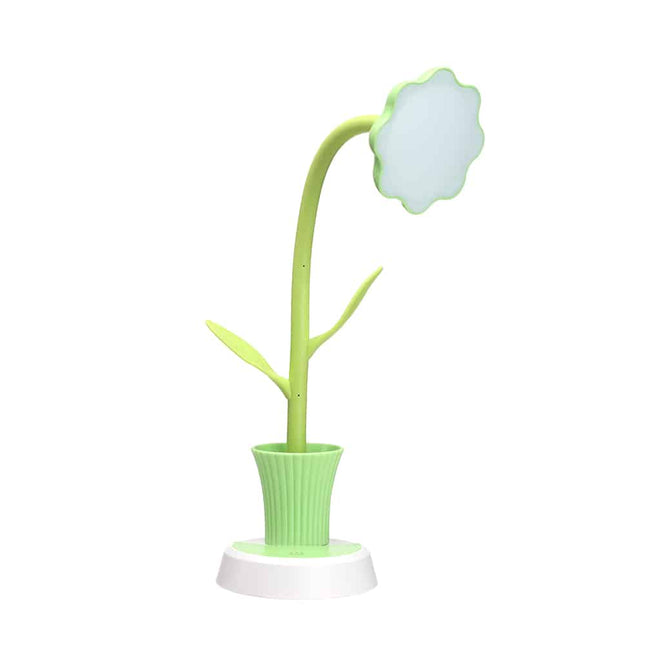 Lámpara de mesa flor recargable USB