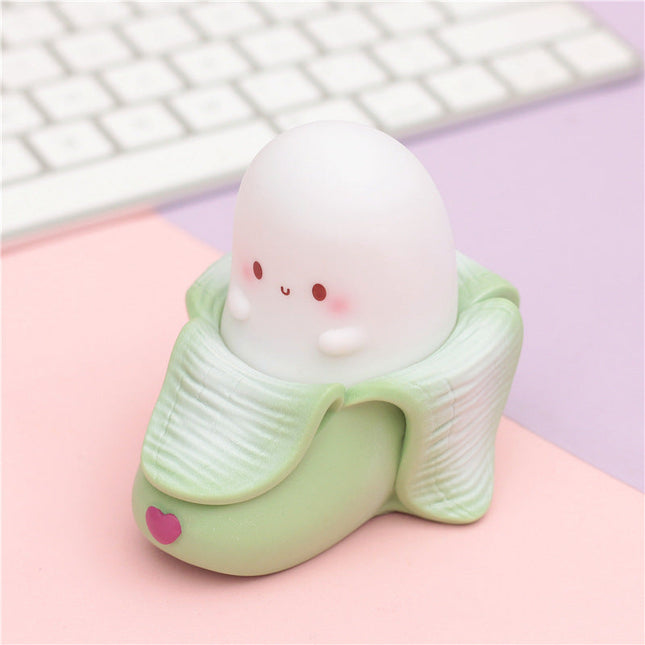 Lámpara de noche infantil forma plátano