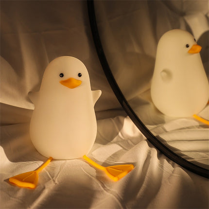 Lámpara quitamiedos de silicona forma patito