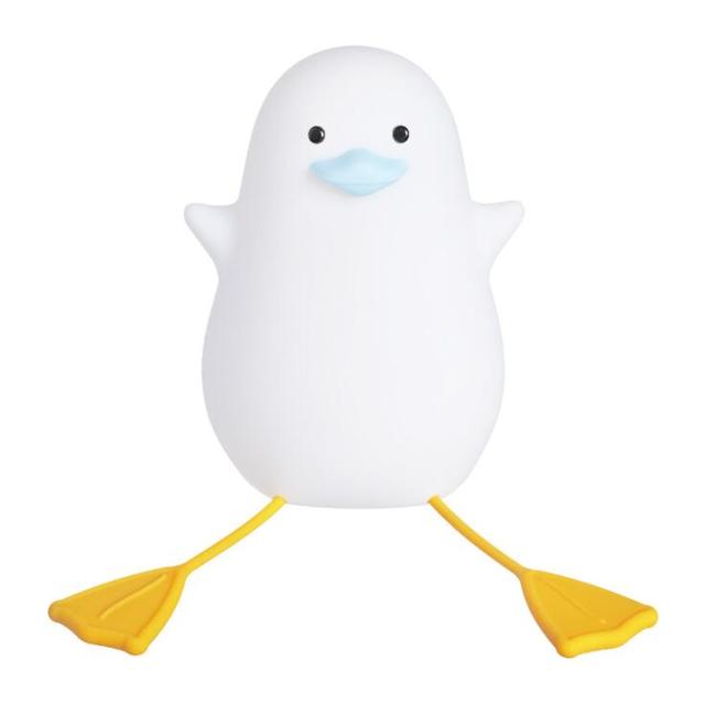 Lámpara quitamiedos de silicona forma patito