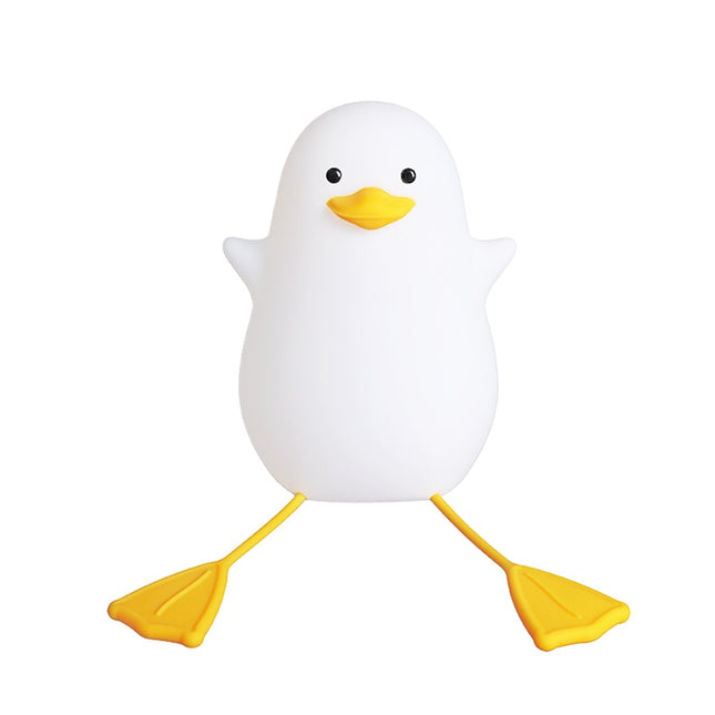Lámpara quitamiedos de silicona forma patito