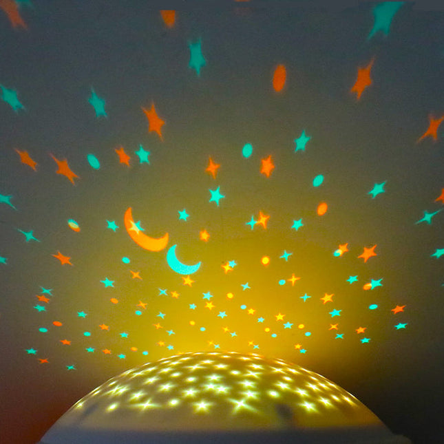 Peluche osito proyector con luz y música