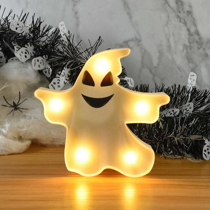 Luz LED decorativa fantasma para Halloween