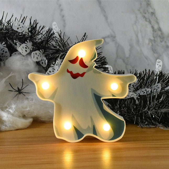 Luz LED decorativa fantasma para Halloween