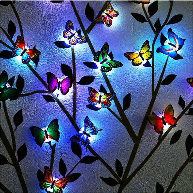 Mariposas LED decorativas para pared