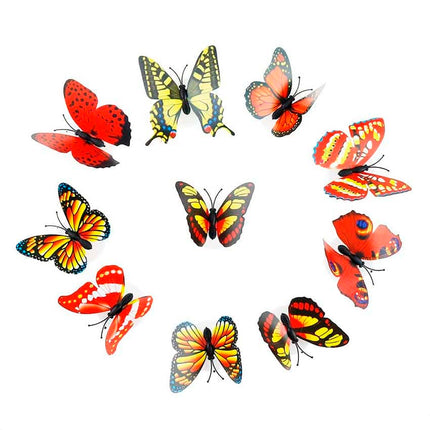 Mariposas LED decorativas para pared