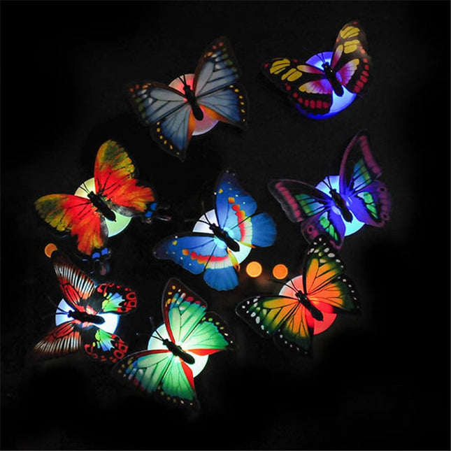 Mariposas LED decorativas para pared