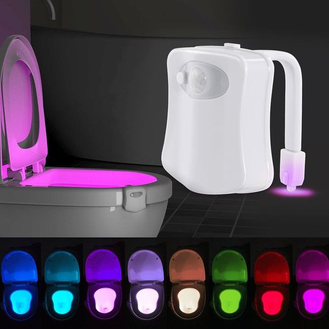 Luz LED para inodoro con sensor movimiento