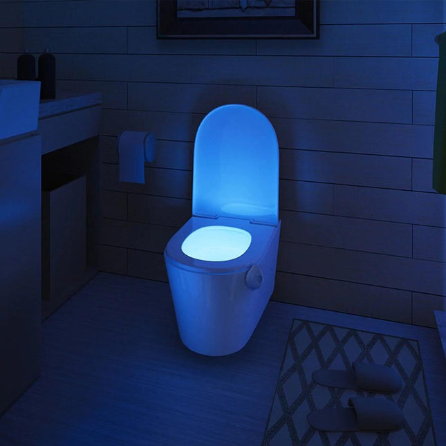 Luz LED para inodoro con sensor movimiento