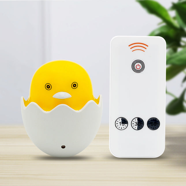 Luz nocturna de enchufe forma pollito