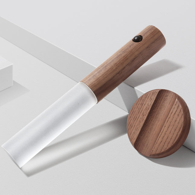 Lámpara de pared magnética de madera