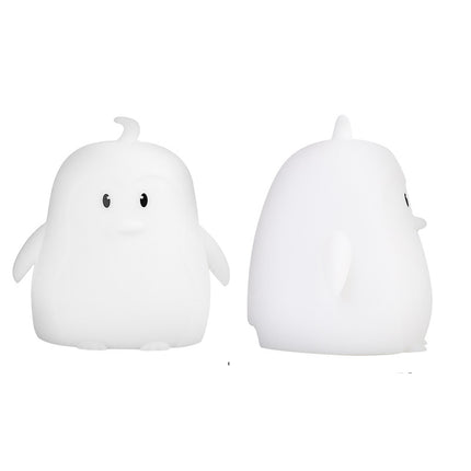 Lámpara LED portátil pingüino de silicona