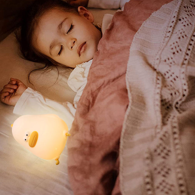 Lámpara pato de silicona táctil