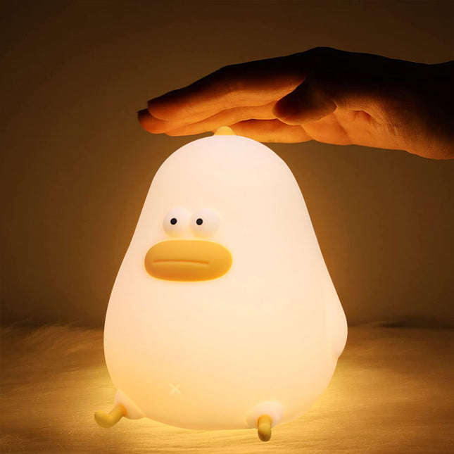 Lámpara pato de silicona táctil
