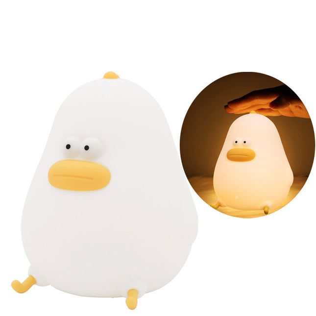 Lámpara pato de silicona táctil