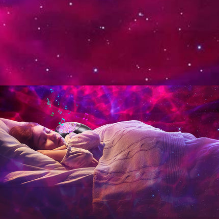 Proyector galaxia con altavoz Bluetooth