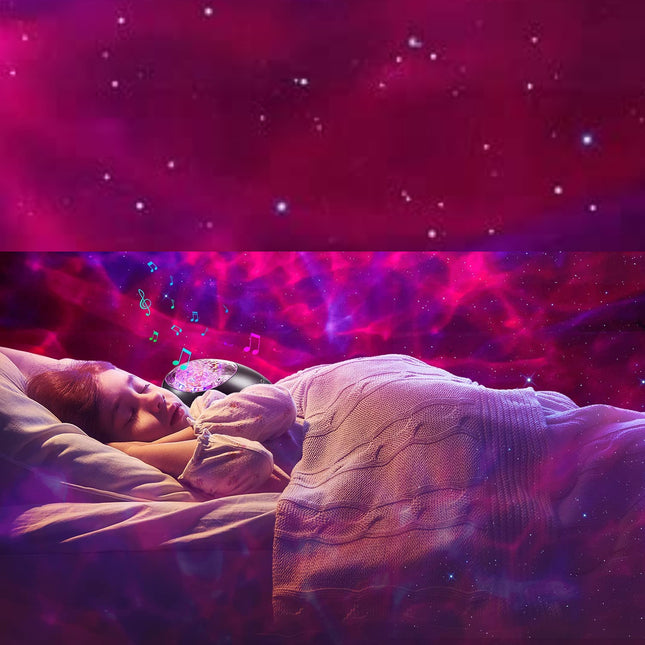 Proyector galaxia con altavoz Bluetooth