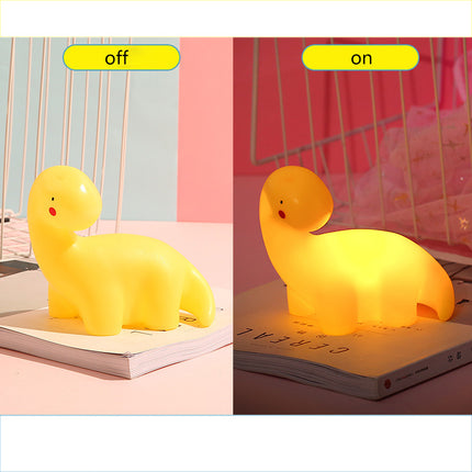 Lamparita de noche infantil forma dinosaurio