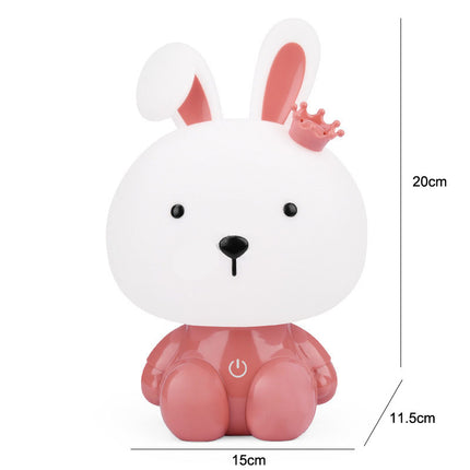 Lámpara quitamiedos infantil con forma conejo