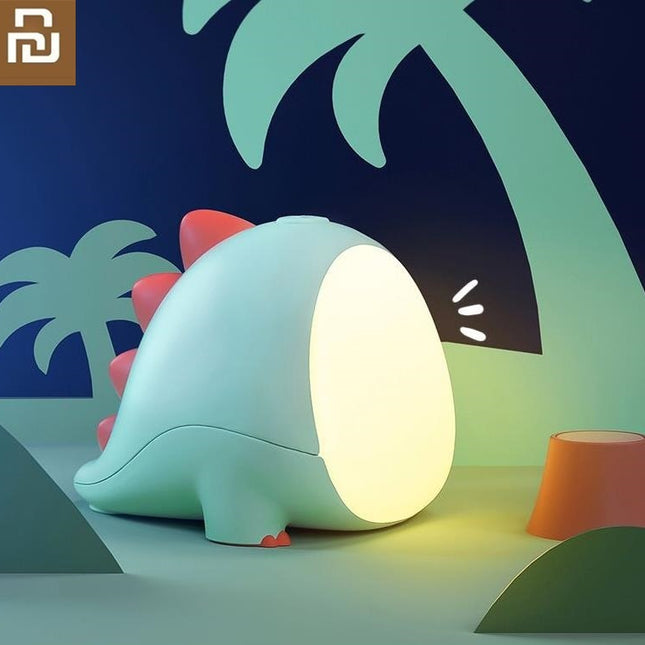 Luz de noche silicona dinosaurio infantil