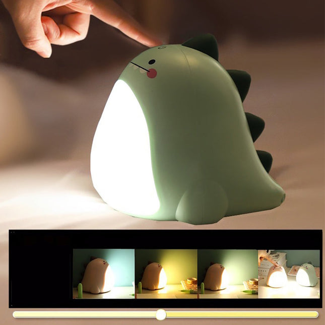 Lámpara de noche LED infantil dinosaurio