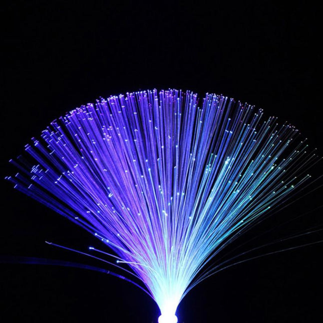 Lámpara LED de fibra óptica multicolor