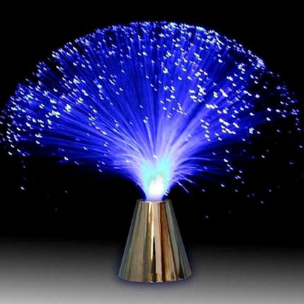 Lámpara LED de fibra óptica multicolor