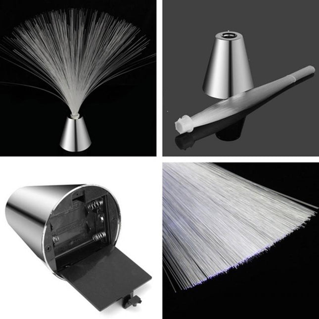 Lámpara LED de fibra óptica multicolor