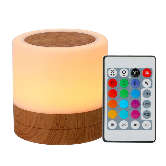 Lámpara de noche táctil LED multicolor