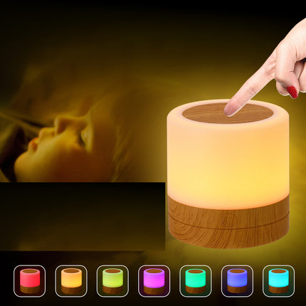 Lámpara de noche táctil LED multicolor