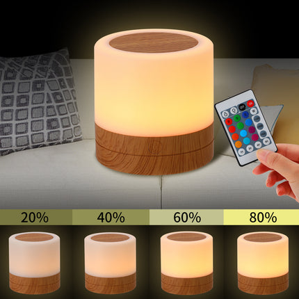 Lámpara de noche táctil LED multicolor