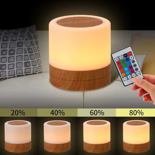 Lámpara de noche táctil LED multicolor